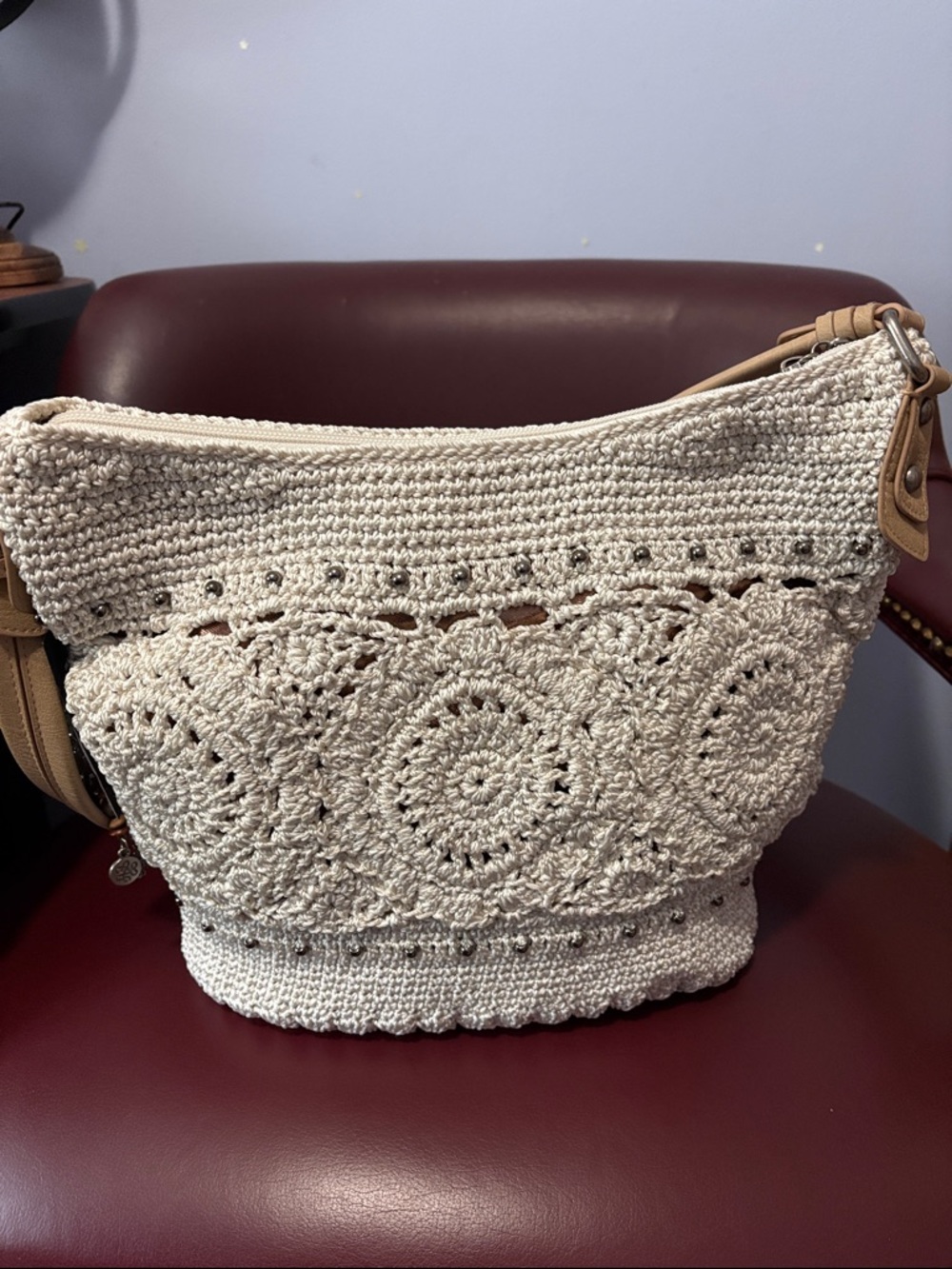 The Sak Sequoia Crochet Hobo Handbag — NWT - Picture 2 of 8